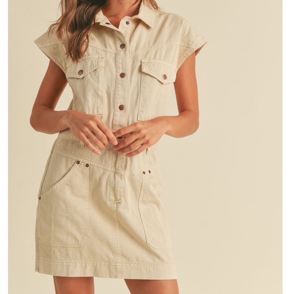Stylish Cream Dress